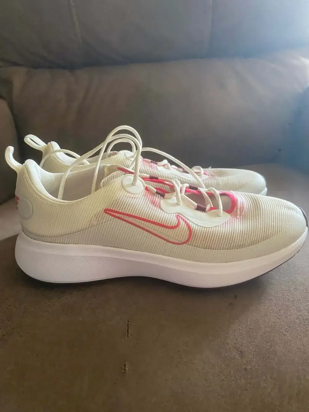Nike Ace Summerlite Women's Golf Shoes Sail/Light Bone/White/Fusion Red